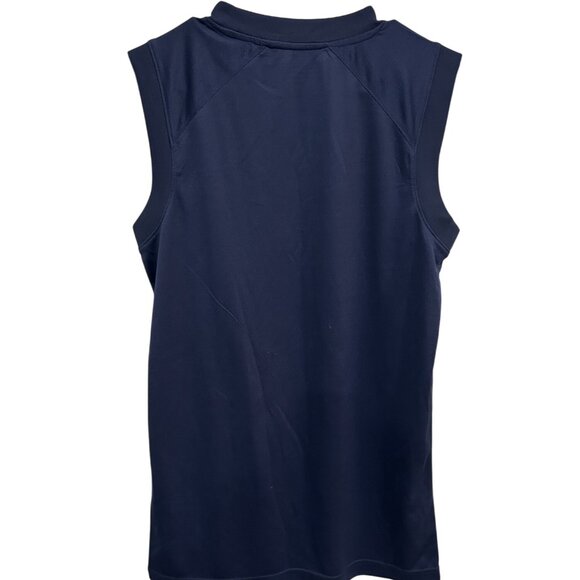 Golds Gym Mens Navy Gym-Dri Sleeveless Training Tank Top Size Small Athletic - Picture 2 of 9